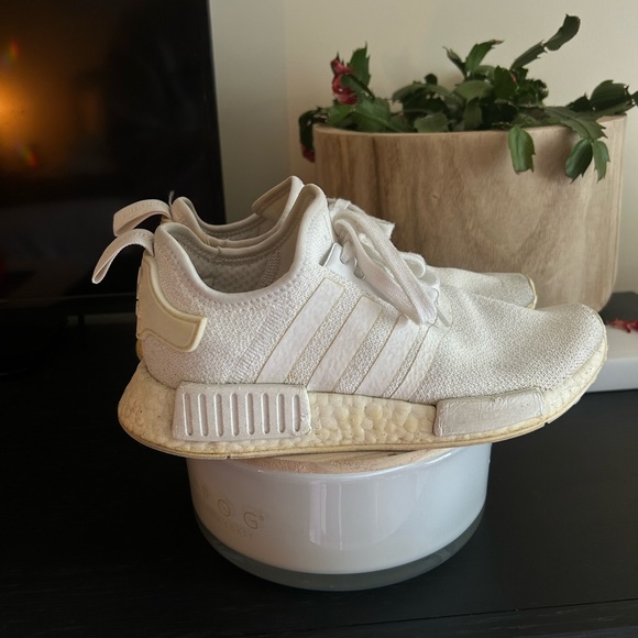 Adidas NMD triple white - size W 5.5 - Picture 1 of 6